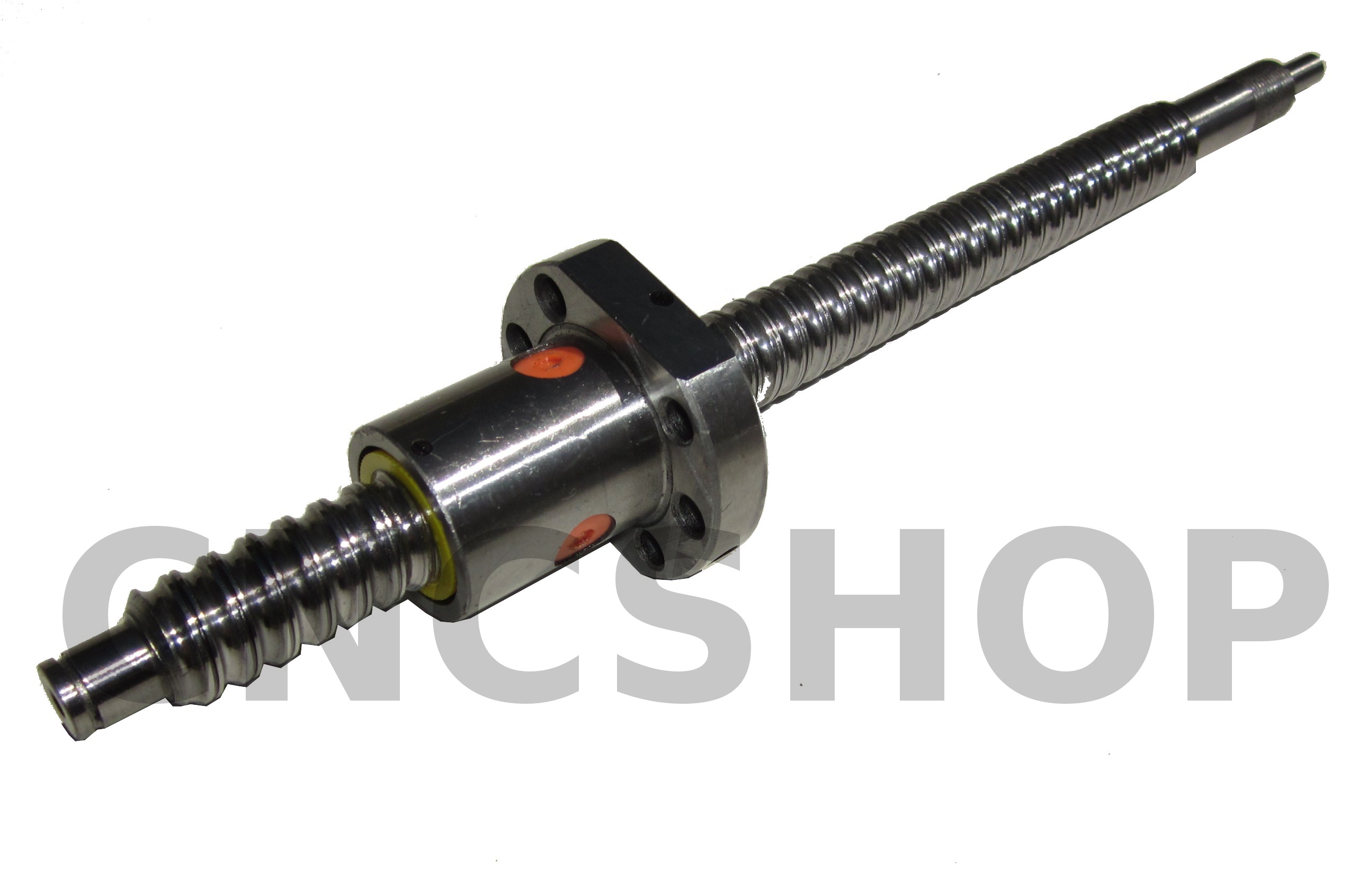 200mm SINGLE NUT MACHINED BALLSCREW 1605 (16mm dia/5mm pitch) - Click Image to Close