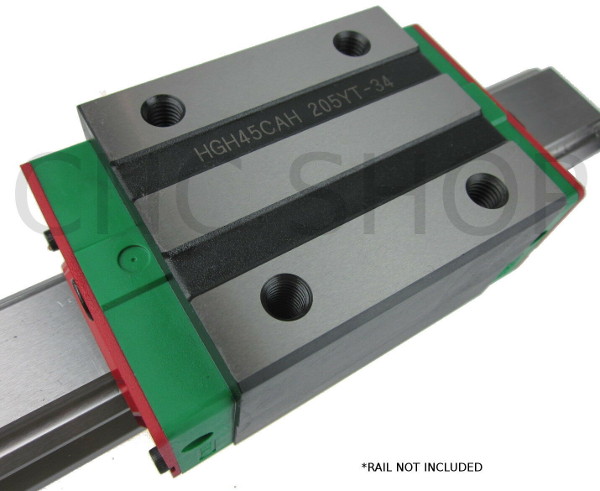 HIWIN HGH45 LINEAR MOTION CARRIAGE RAIL GUIDE FOR CNC ROUTER - Click Image to Close