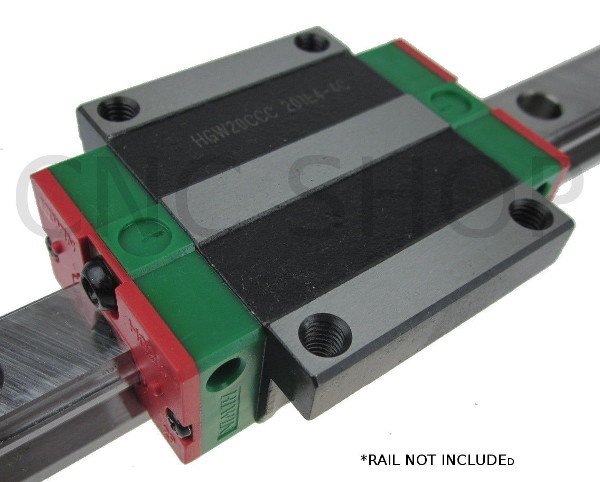 HIWIN HGW20 LINEAR MOTION CARRIAGE RAIL GUIDE FOR CNC ROUTER HIWIN HGW20 LINEAR MOTION CARRIAGE RAIL GUIDE FOR CNC ROUTER